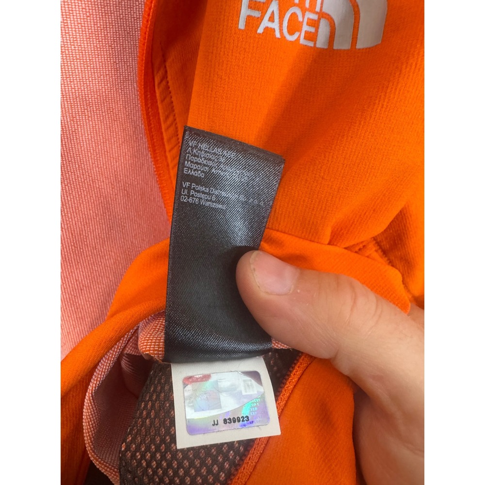 The North Face Summit Series Mens Orange Softshell Full Zip Jacket L Large - Picture 8 of 10